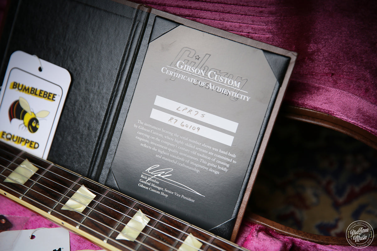 Gibson USA Custom Shop 57' R7 Les Paul VOS Goldtop