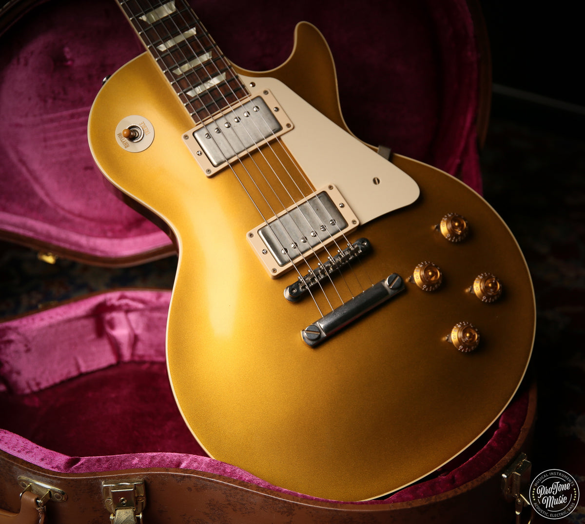 Gibson USA Custom Shop 57' R7 Les Paul VOS Goldtop