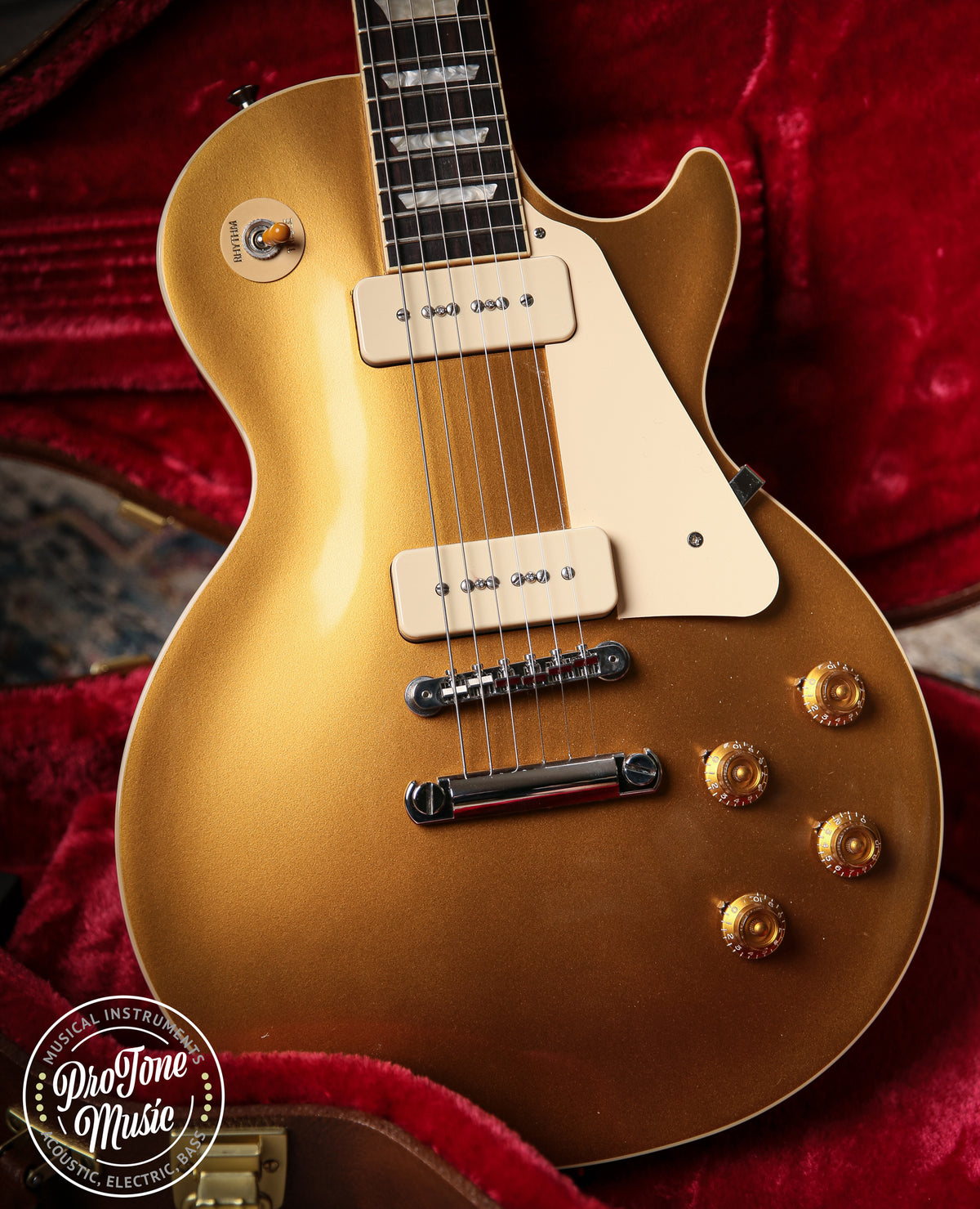 2021 Gibson Les Paul Standard P90 Goldtop
