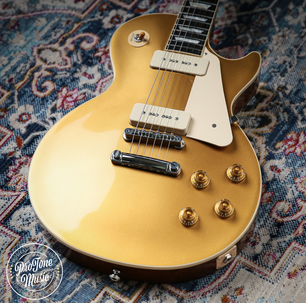 2021 Gibson Les Paul Standard P90 Goldtop