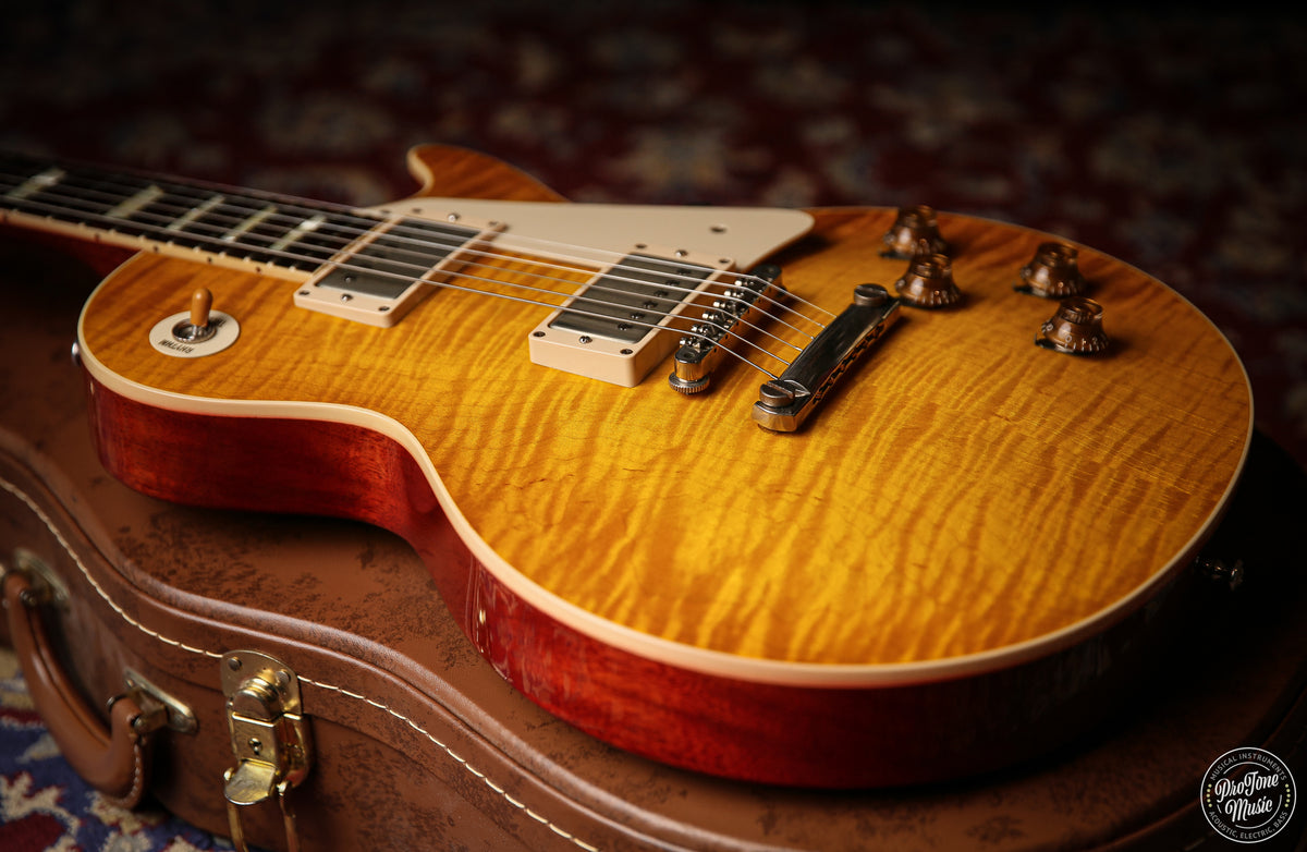 Gibson USA Custom Shop 59' Les Paul Flame Top Lemon Burst