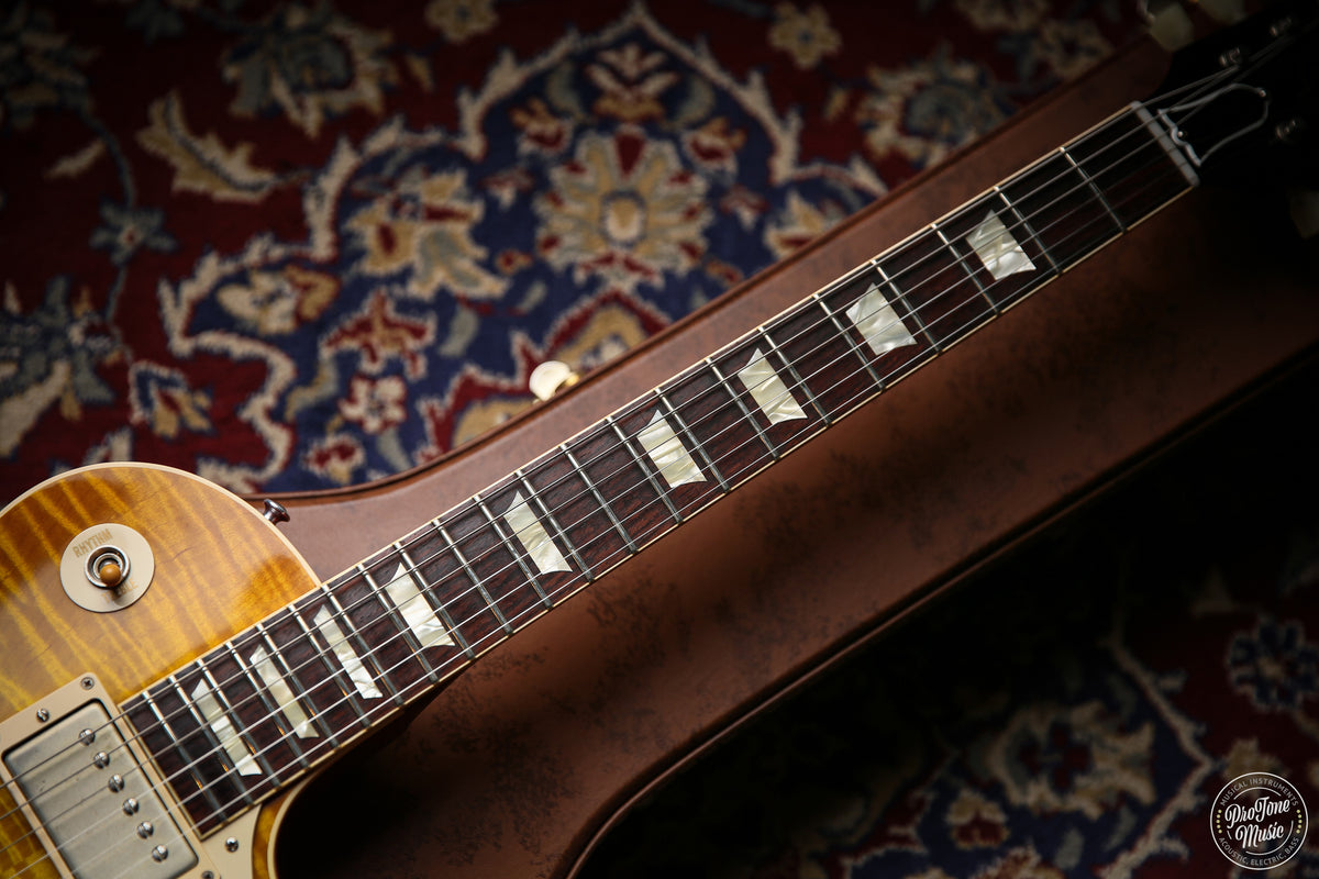 Gibson USA Custom Shop 59' Les Paul Flame Top Lemon Burst