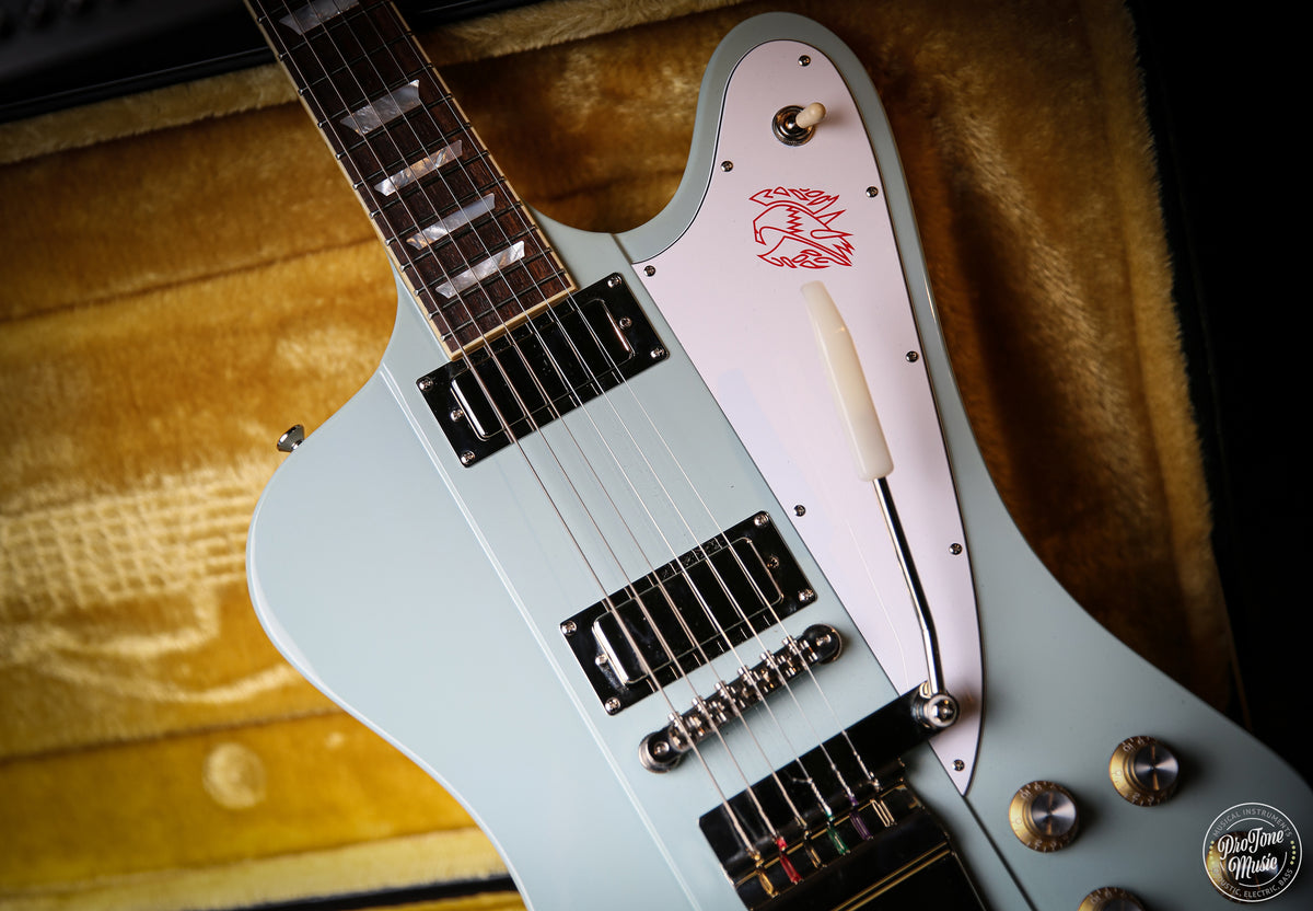 Epiphone Inspired by Gibson 1963 Firebird V Maestro Vibrola Frost Blue