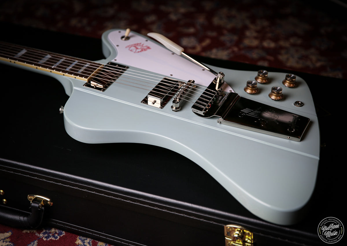 Epiphone Inspired by Gibson 1963 Firebird V Maestro Vibrola Frost Blue