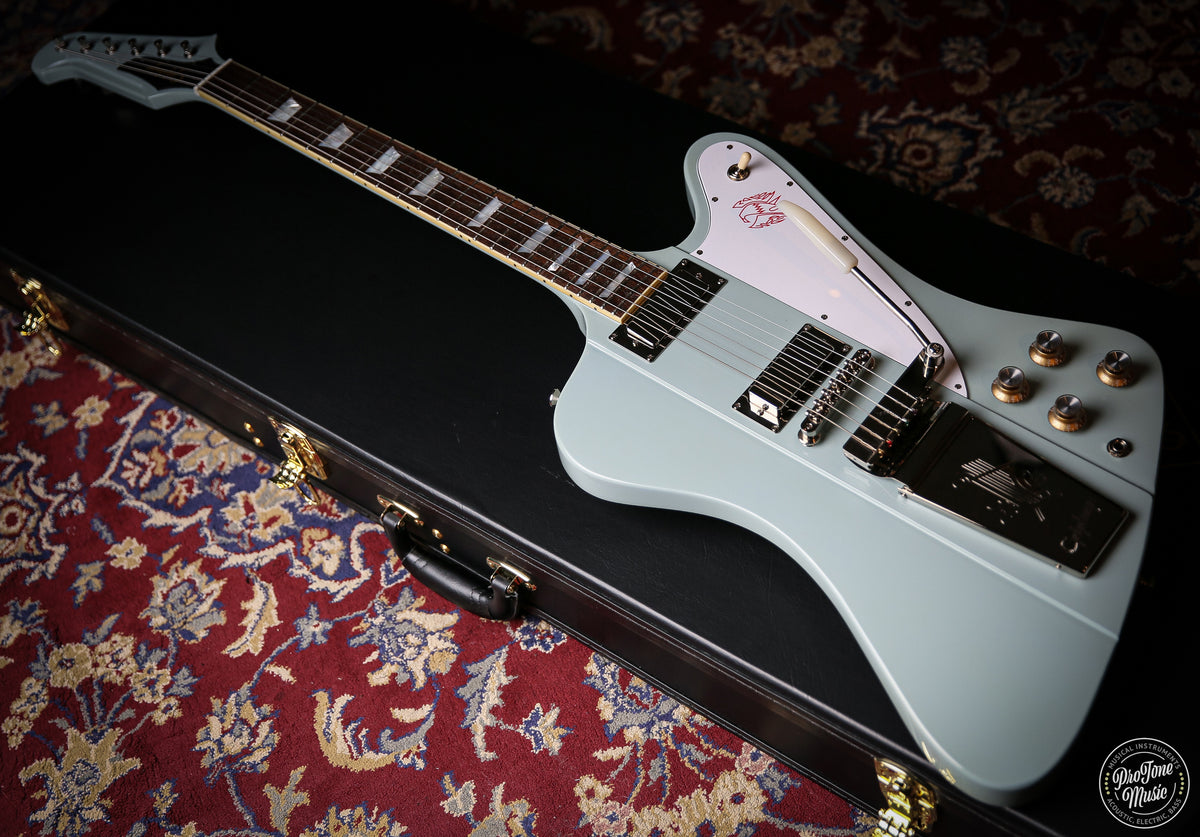 Epiphone Inspired by Gibson 1963 Firebird V Maestro Vibrola Frost Blue