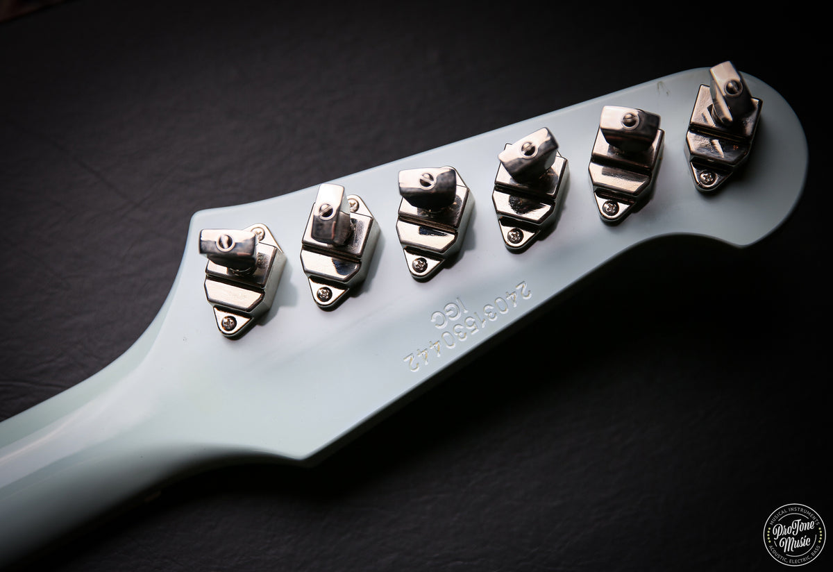 Epiphone Inspired by Gibson 1963 Firebird V Maestro Vibrola Frost Blue