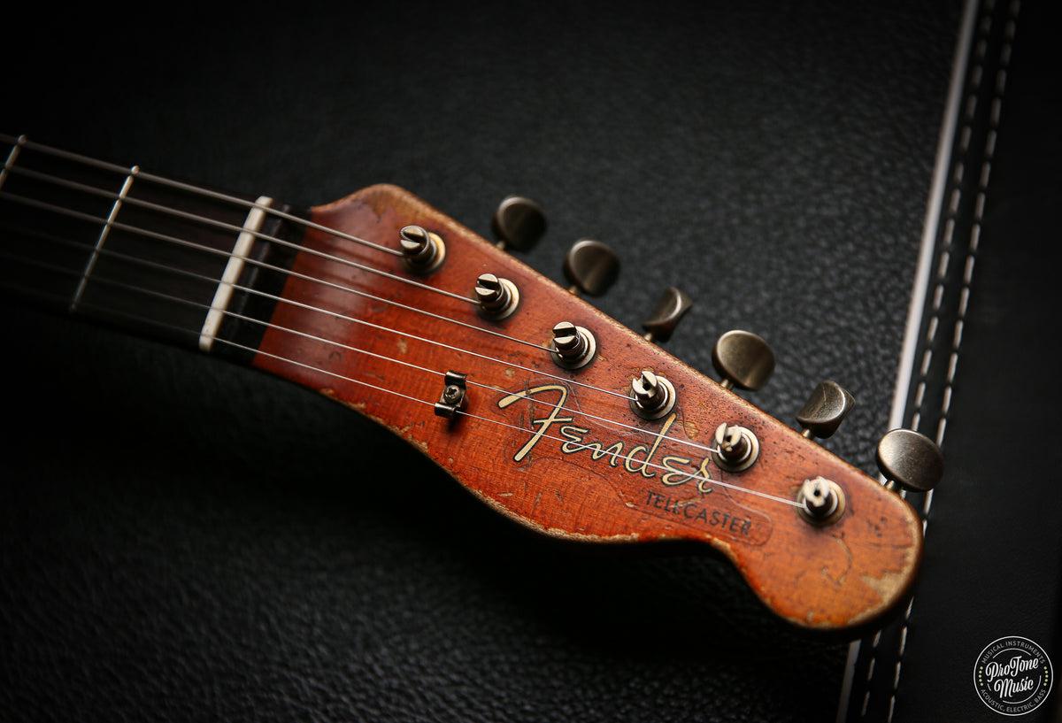 2025 Fender Custom Shop 62' Tele Dale Wilson Masterbuilt Heavy Relic Super Faded Surf Green