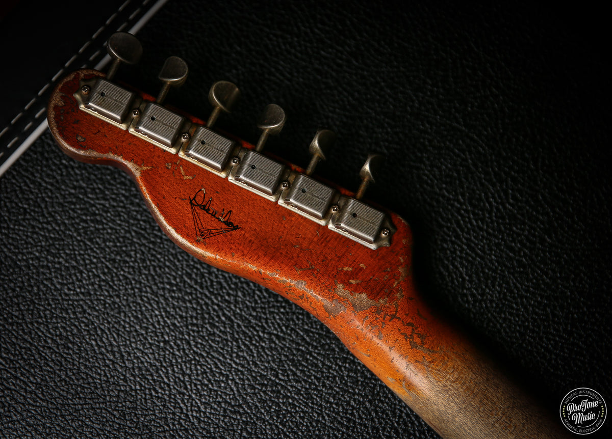 2025 Fender Custom Shop 62' Tele Dale Wilson Masterbuilt Heavy Relic Super Faded Surf Green