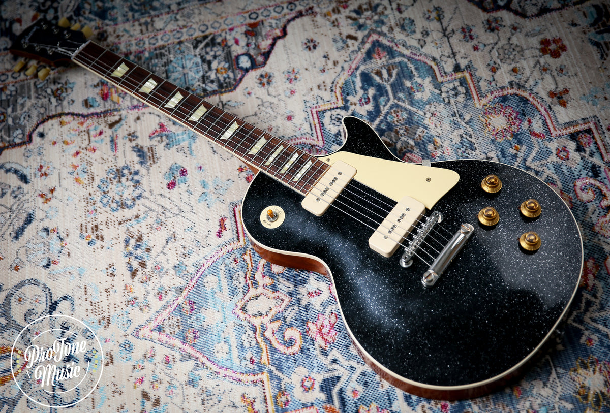 2025 Gibson Custom Shop Les Paul 56' Murphy Lab Ultra Light Aged Black Sparkle