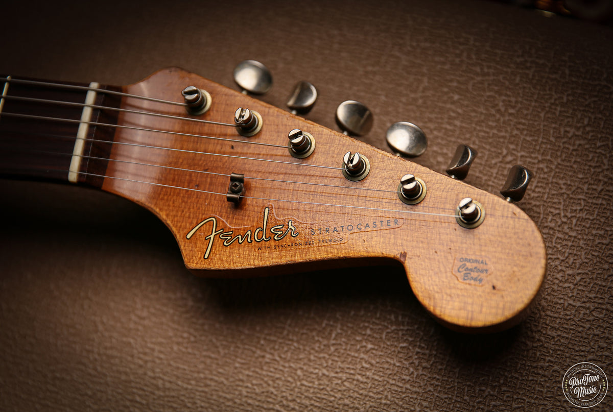 Fender Custom Shop Roasted 61' Stratocaster Super Heavy Relic 3 Tone Sunburst