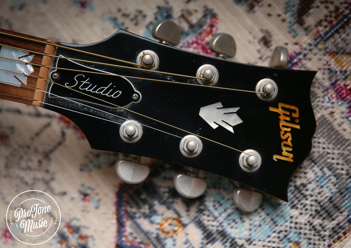 2012 Gibson SJ-200 Studio Super Jumbo Acoustic Guitar Natural