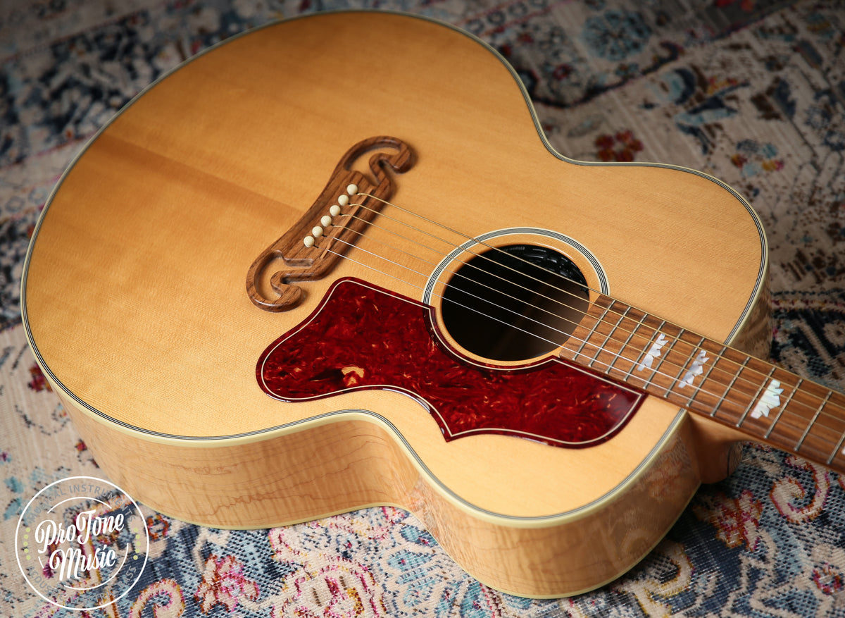 2012 Gibson SJ-200 Studio Super Jumbo Acoustic Guitar Natural