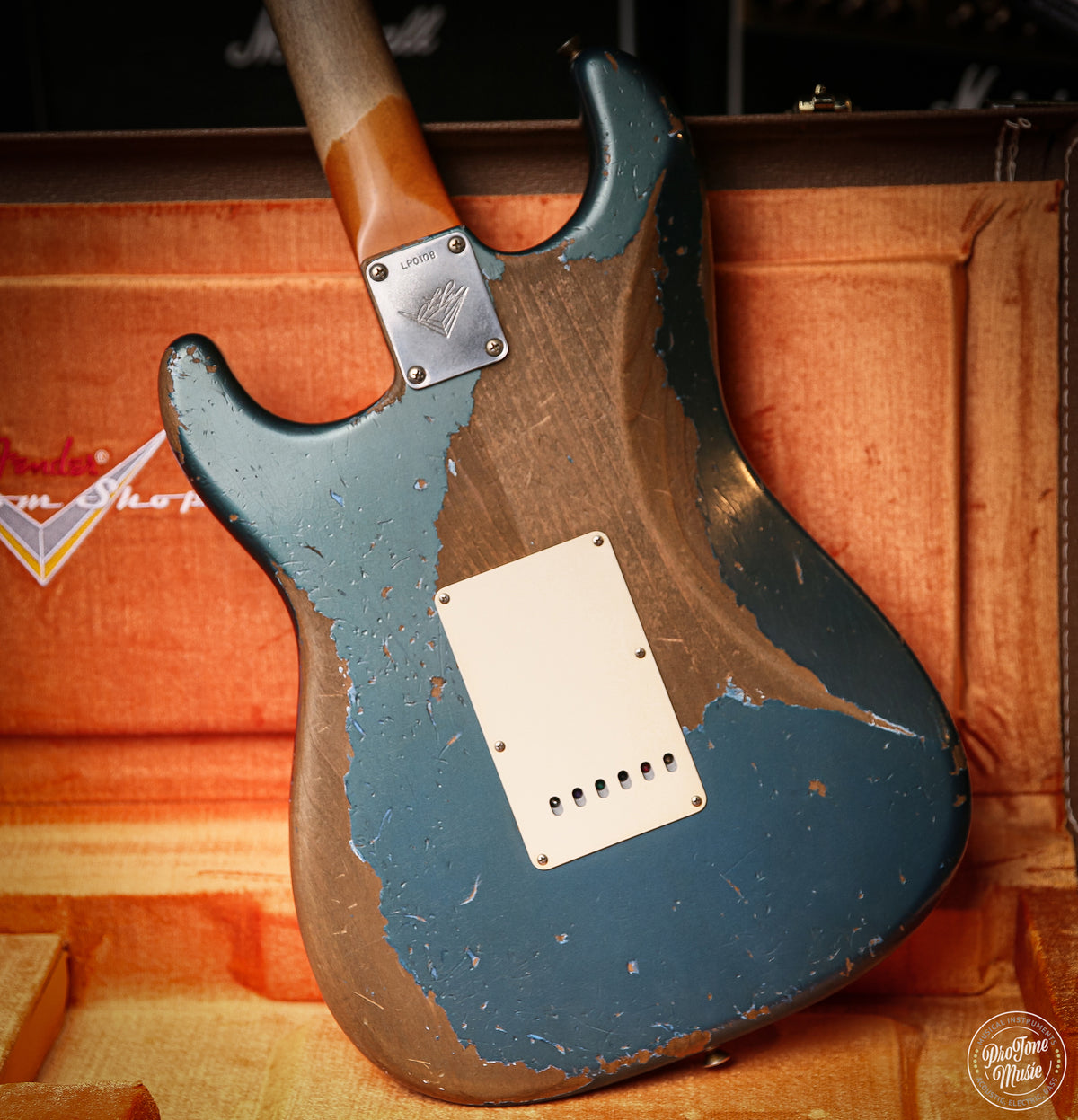 Fender Custom Shop 60' Stratocaster Masterbuilt Levi Perry Heavy Relic Lake Placid Blue