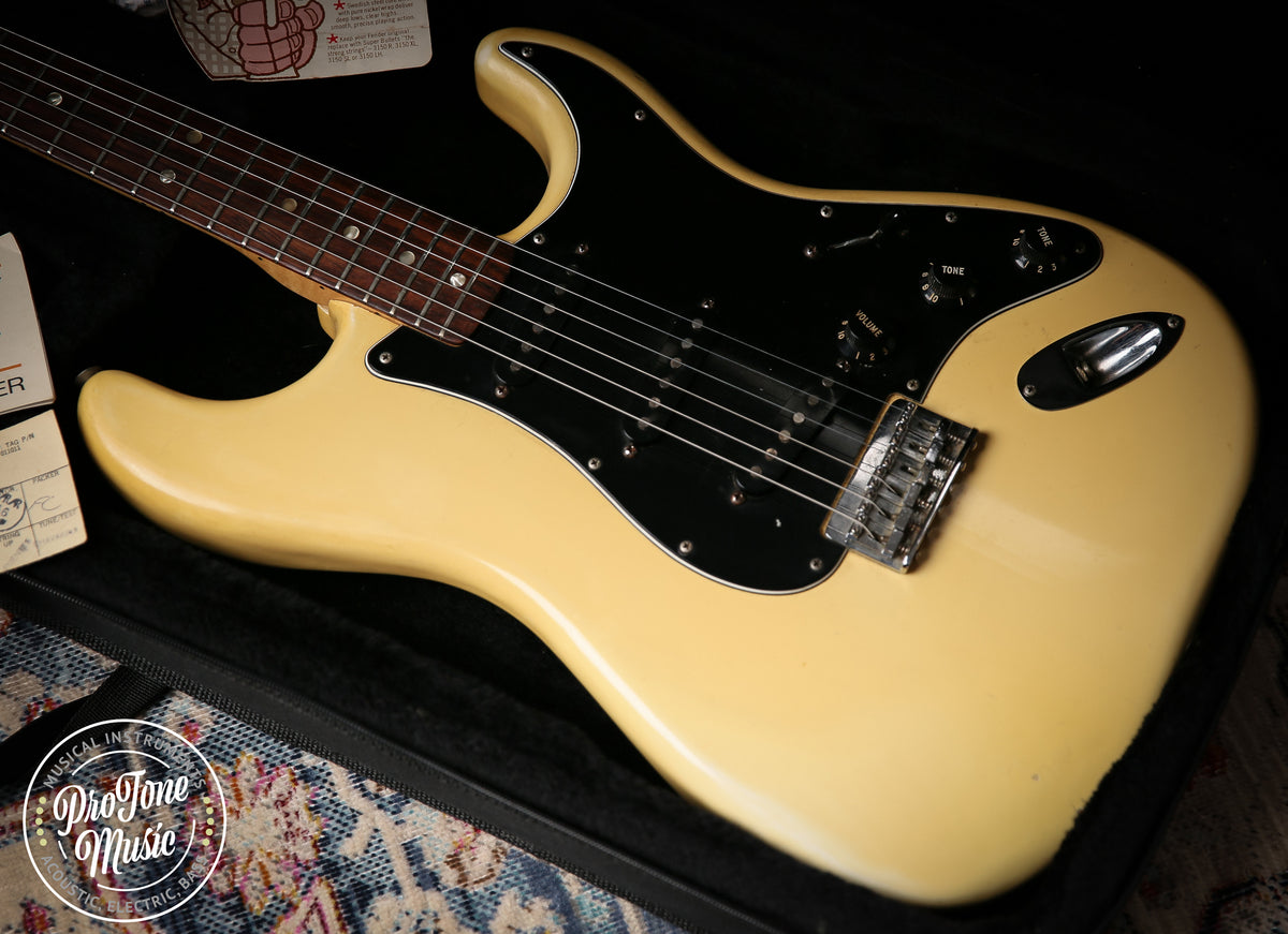 1977 Fender USA Stratocaster Hardtail White