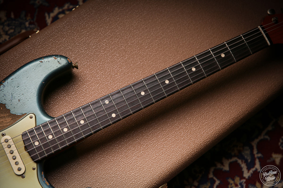 Fender Custom Shop 60' Stratocaster Masterbuilt Levi Perry Heavy Relic Lake Placid Blue