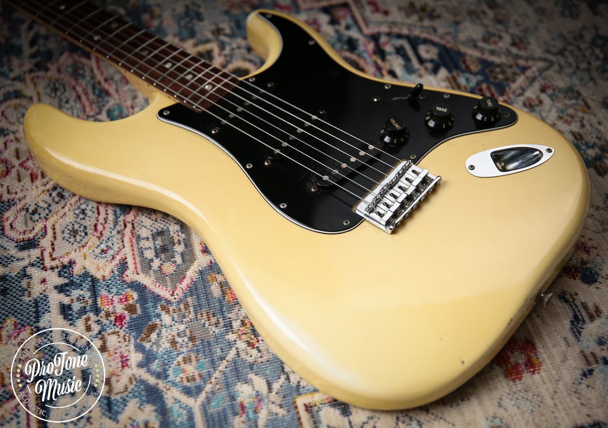 1977 Fender USA Stratocaster Hardtail White
