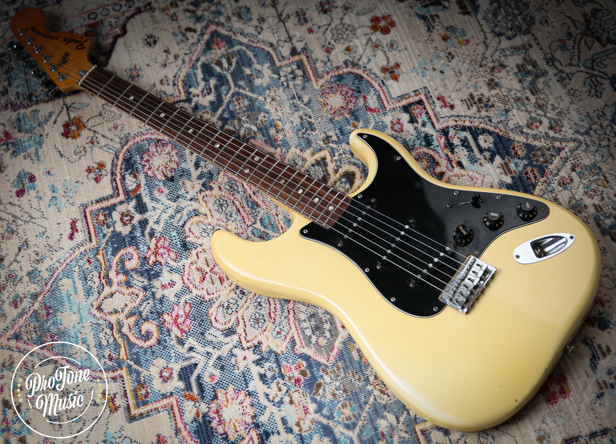 1977 Fender USA Stratocaster Hardtail White