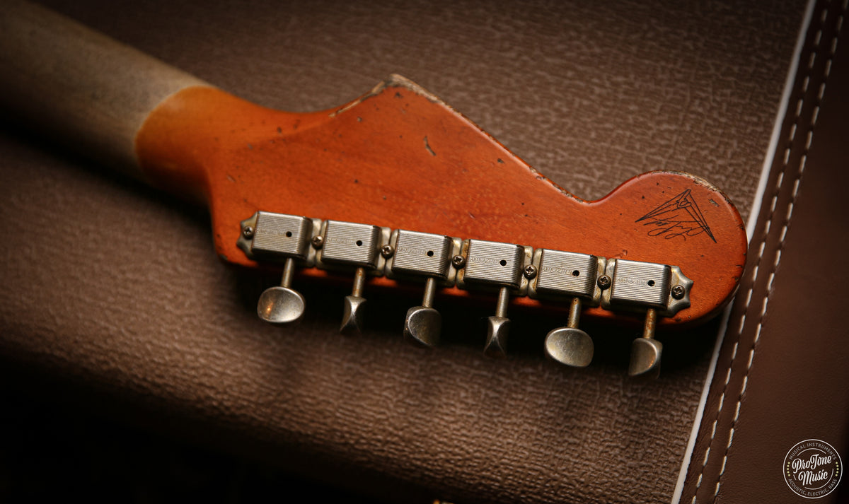 Fender Custom Shop 60' Stratocaster Masterbuilt Levi Perry Heavy Relic Lake Placid Blue