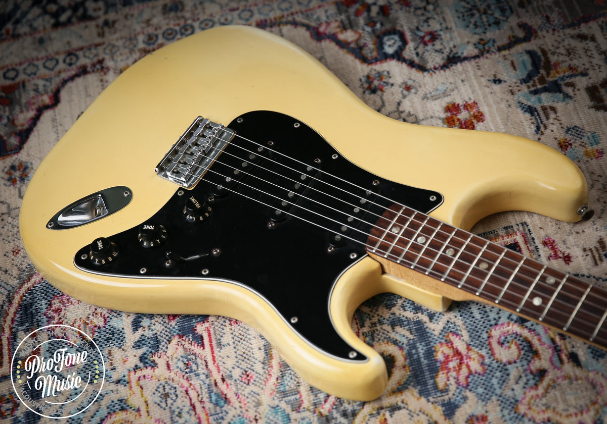 1977 Fender USA Stratocaster Hardtail White
