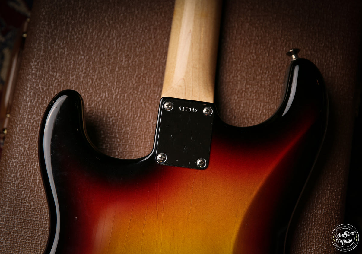 2003 Fender USA Custom Shop 1960 NOS Stratocaster 3 Tone Sunburst