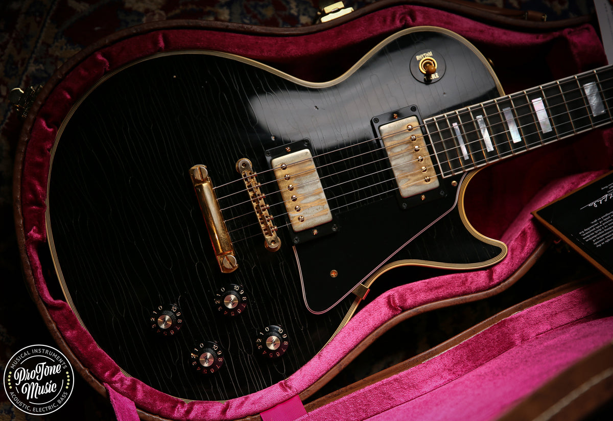Gibson USA Les Paul Custom 68' Reissue M2M Aged Limited Limited Ebony