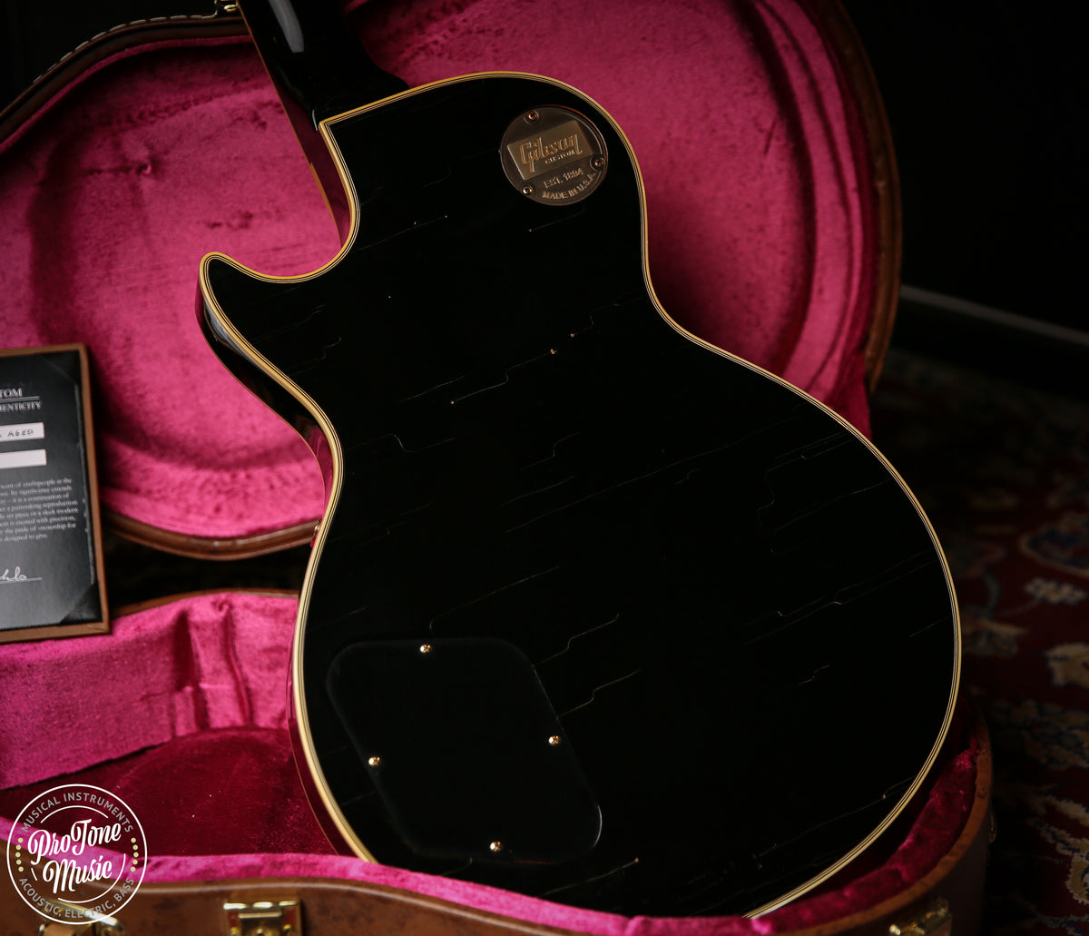 Gibson USA Les Paul Custom 68' Reissue M2M Aged Limited Limited Ebony