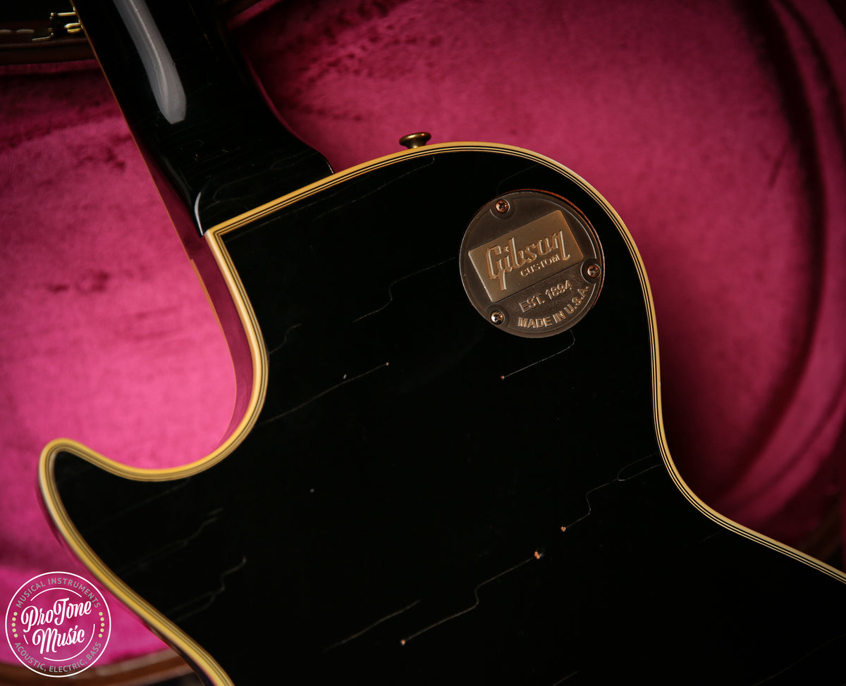 Gibson USA Les Paul Custom 68' Reissue M2M Aged Limited Limited Ebony