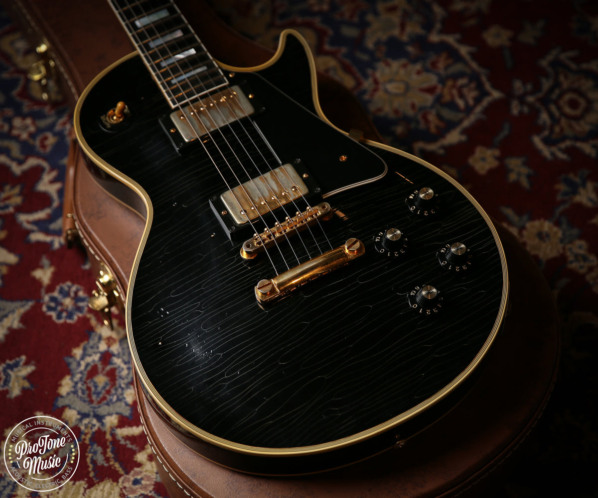 Gibson USA Les Paul Custom 68' Reissue M2M Aged Limited Limited Ebony