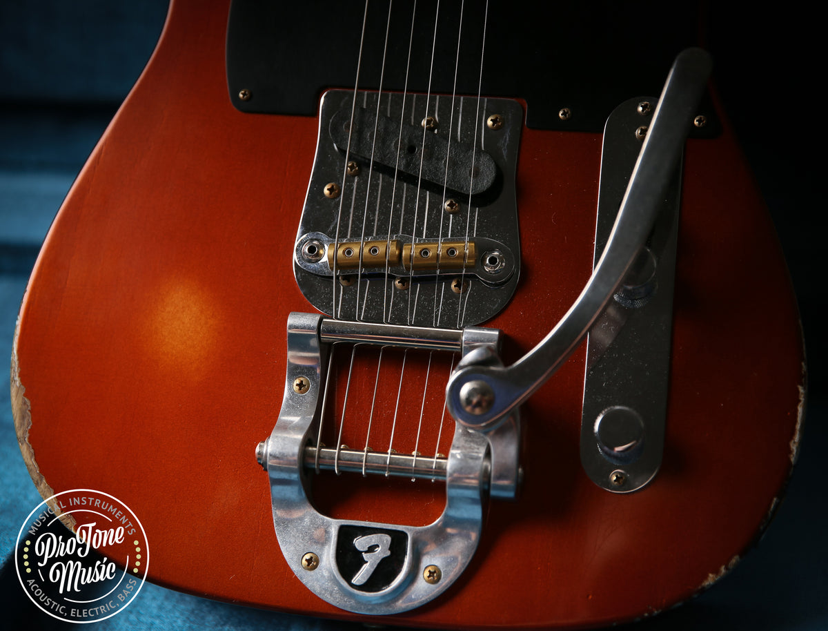 2024 Fender Custom Shop LTD 60s Tele Jazzmaster Bigsby Burnt Copper Relic