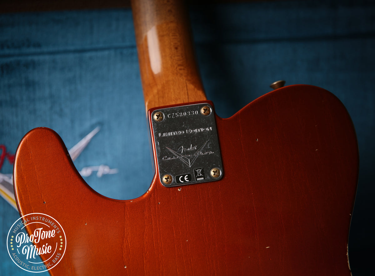 2024 Fender Custom Shop LTD 60s Tele Jazzmaster Bigsby Burnt Copper Relic