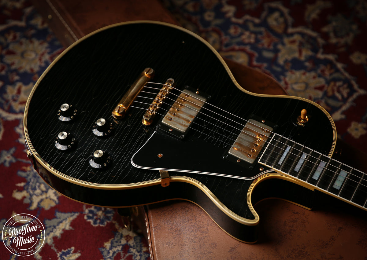 Gibson USA Les Paul Custom 68' Reissue M2M Aged Limited Limited Ebony