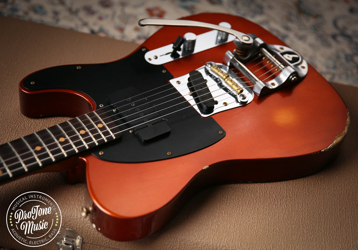 2024 Fender Custom Shop LTD 60s Tele Jazzmaster Bigsby Burnt Copper Relic