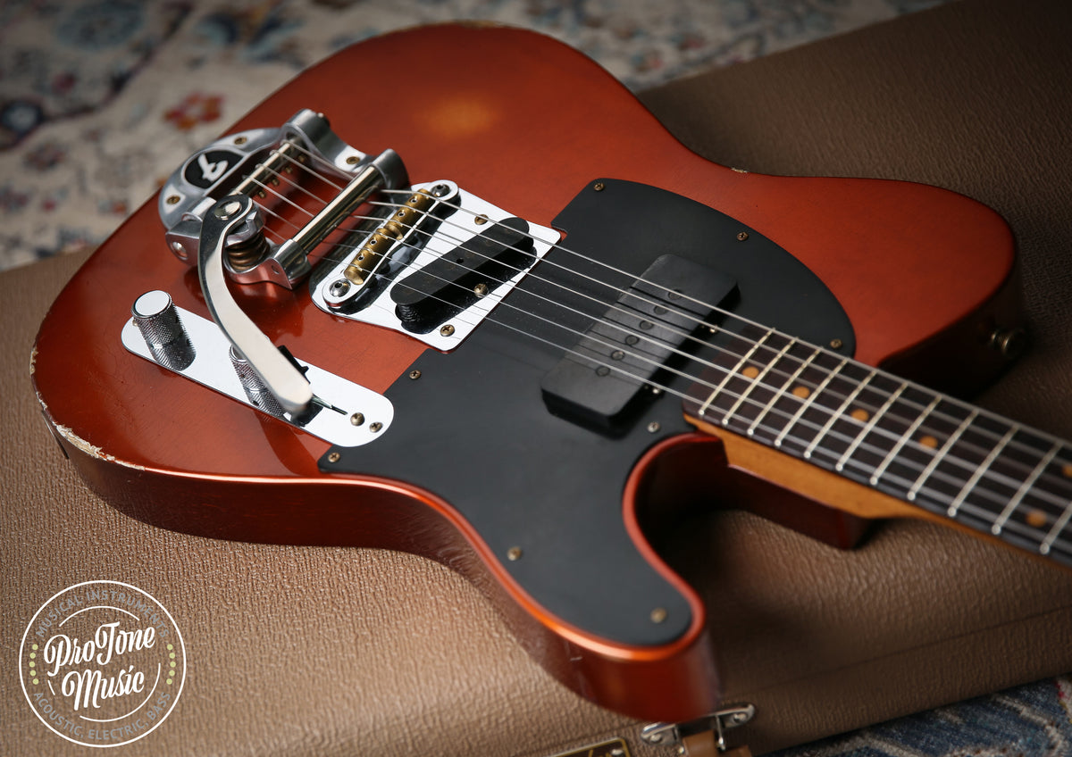 2024 Fender Custom Shop LTD 60s Tele Jazzmaster Bigsby Burnt Copper Relic