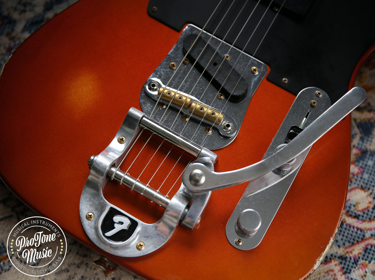 2024 Fender Custom Shop LTD 60s Tele Jazzmaster Bigsby Burnt Copper Relic
