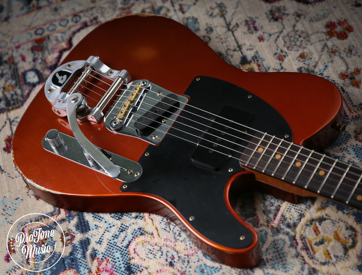 2024 Fender Custom Shop LTD 60s Tele Jazzmaster Bigsby Burnt Copper Relic