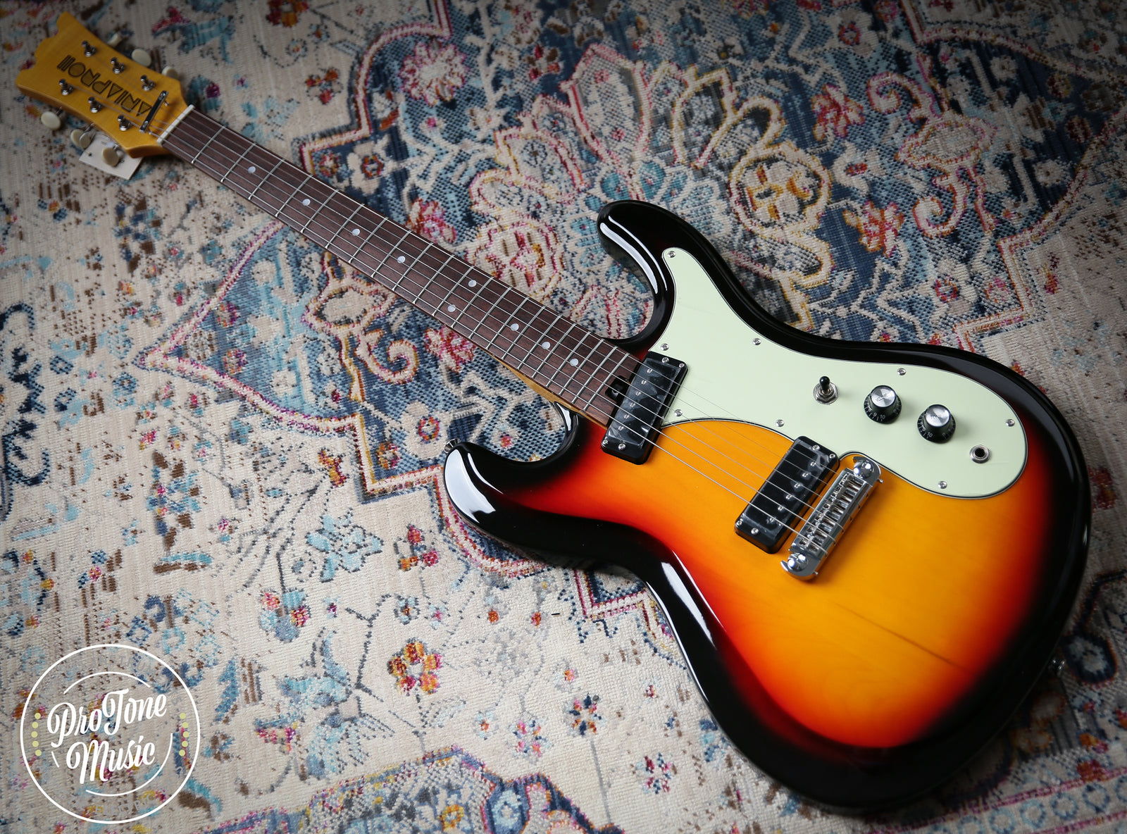 Aria Pro II DM-206 Retro Classics 3 Tone Sunburst - ProTone Music Limited