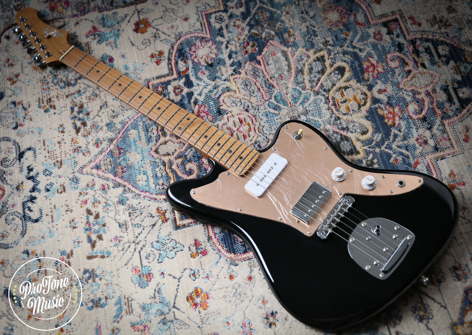 Jet Guitars JJ-350 BGT Black - ProTone Music Limited