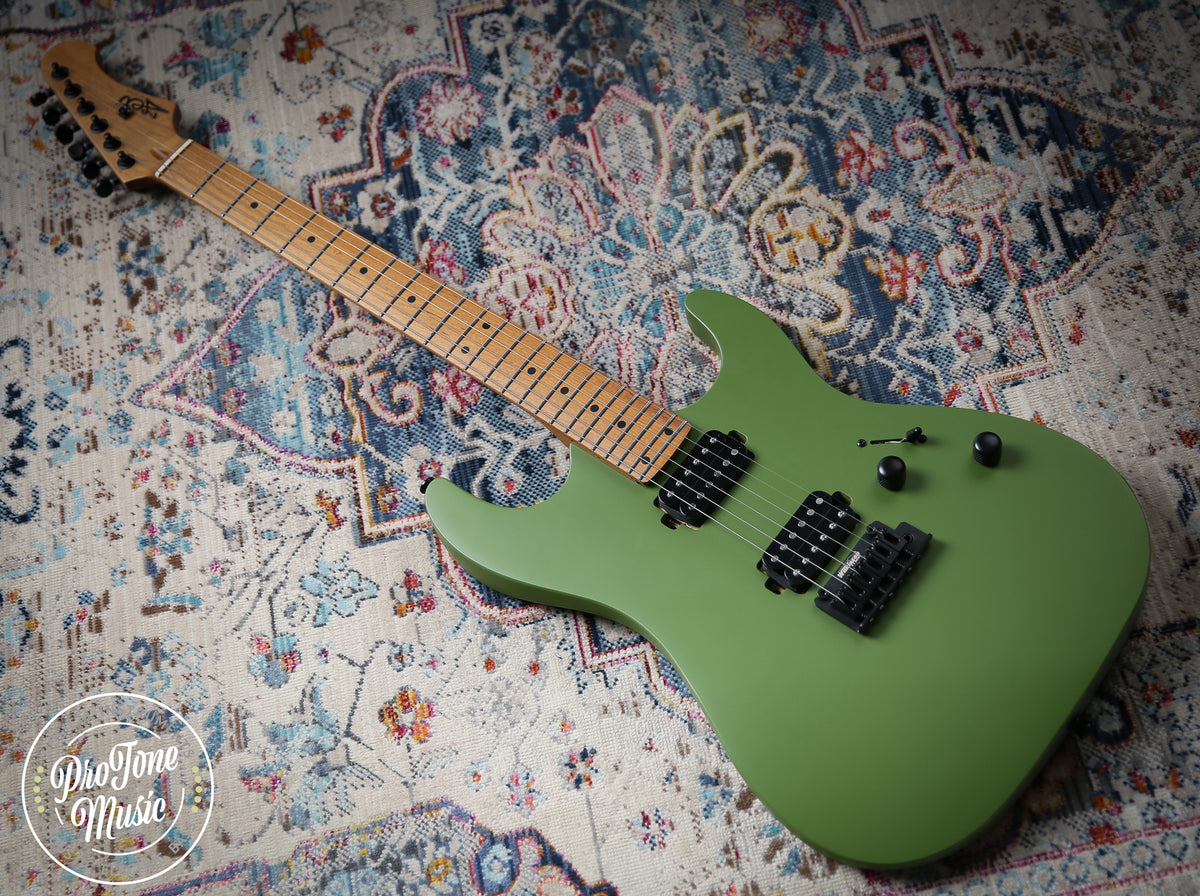 Jet Guitars JS-500 MGR Satin Green