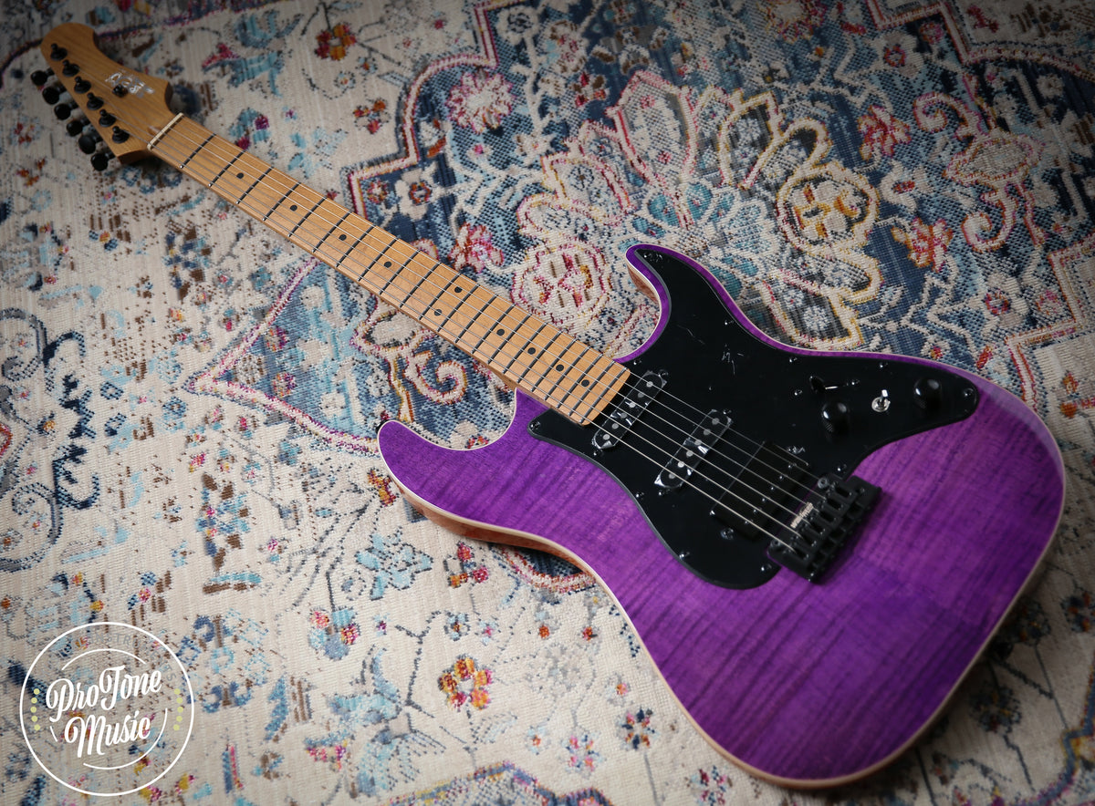 Jet Guitars JS-600 TPP Transparent Purple