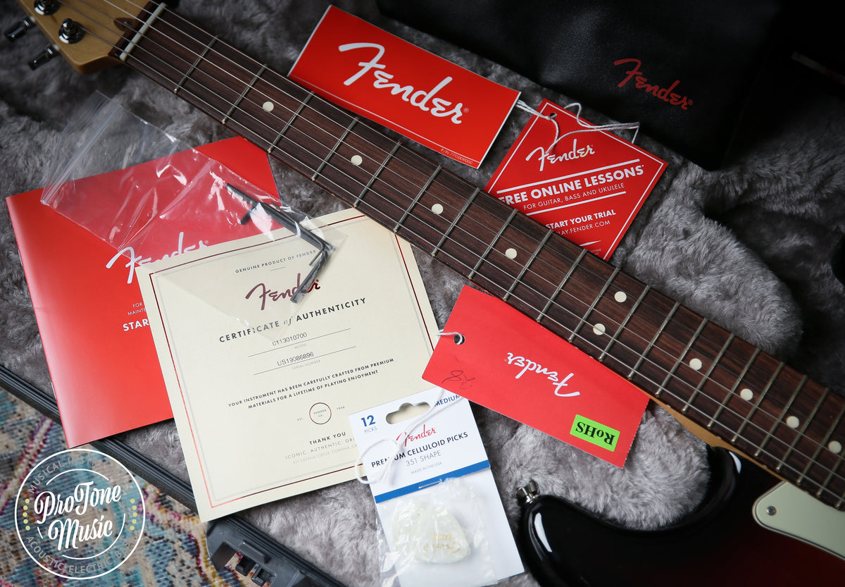 2019 Fender American Professional Stratocaster 3 Tone Sunburst
