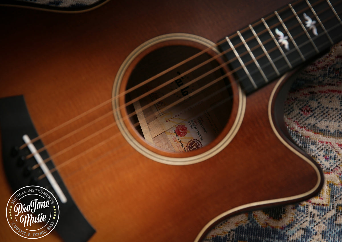 Taylor USA 614-CE Builders Edition Wild Honey Burst