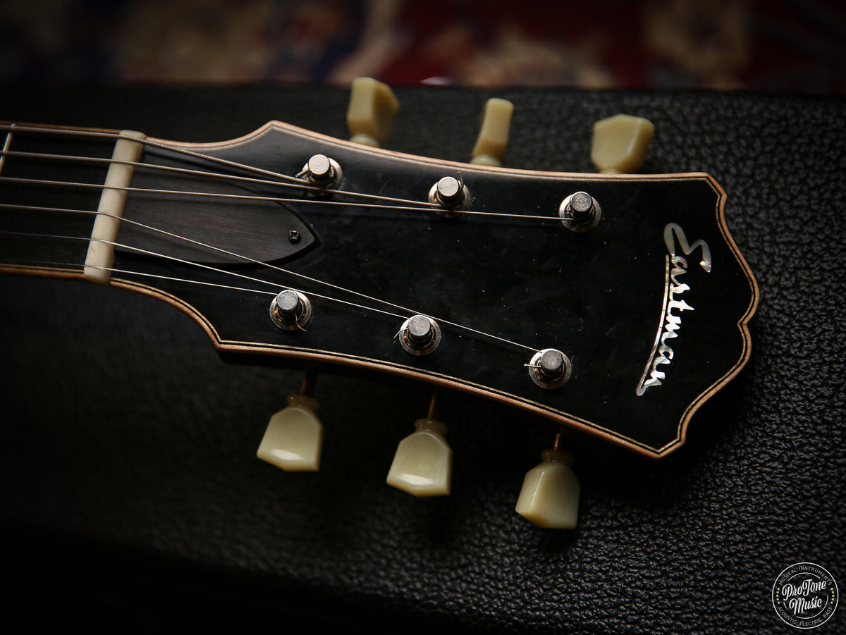 Eastman T184MX GB Semi Hollow Gold Burst