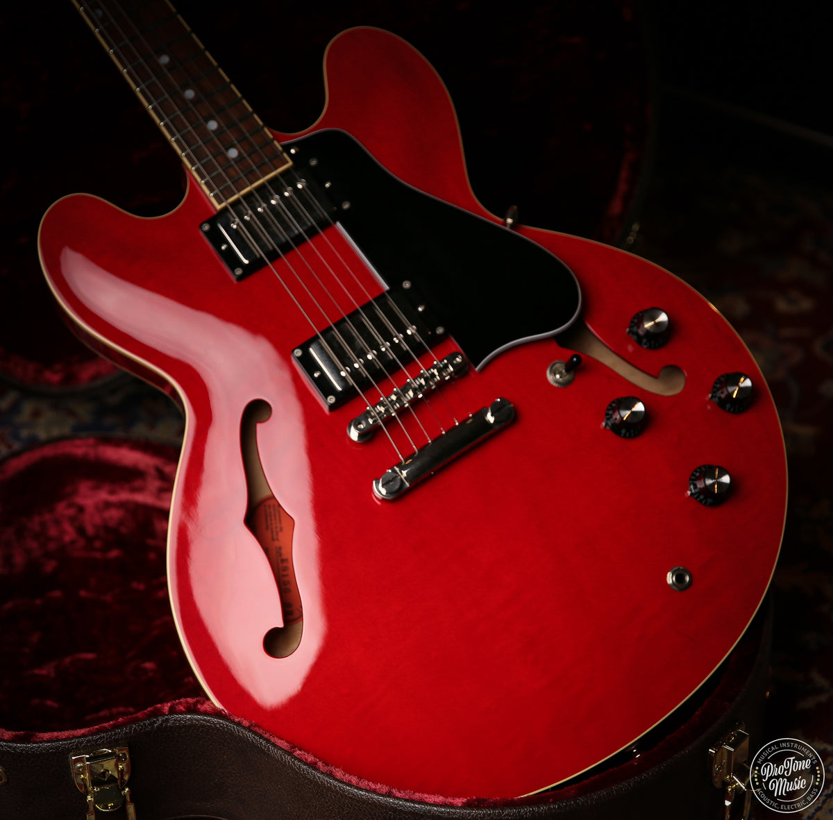 Tokai Japanese ES - 156 Semi Hollow Cherry Red - ProTone Music Limited