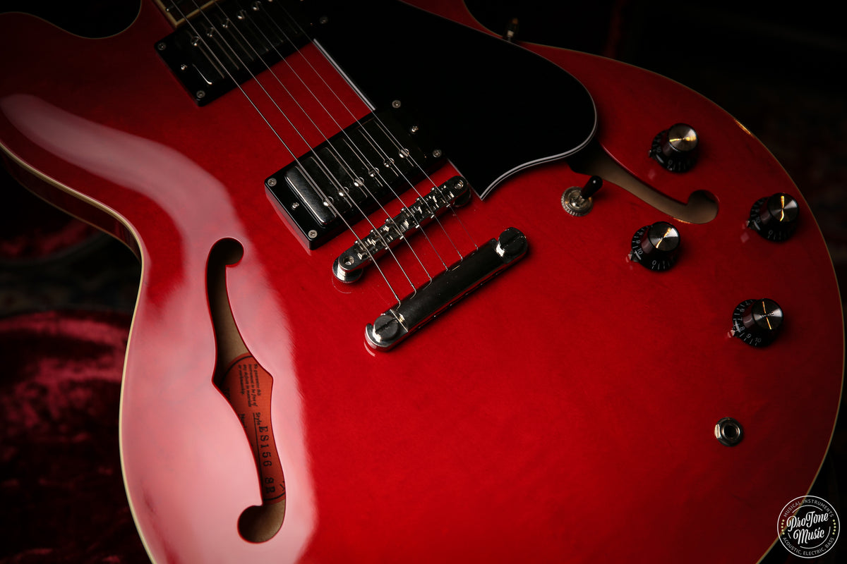 Tokai Japanese ES - 156 Semi Hollow Cherry Red - ProTone Music Limited