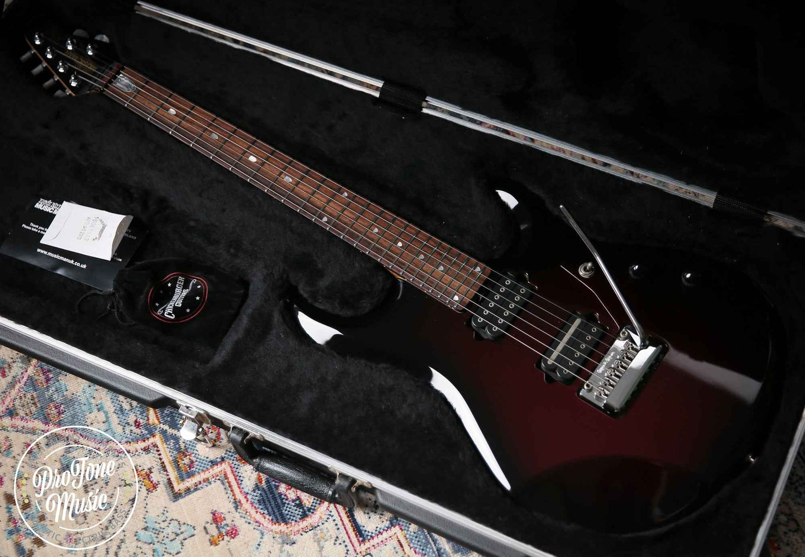 Ernie Ball Music Man JP6 John Petrucci Pearl Red Burst