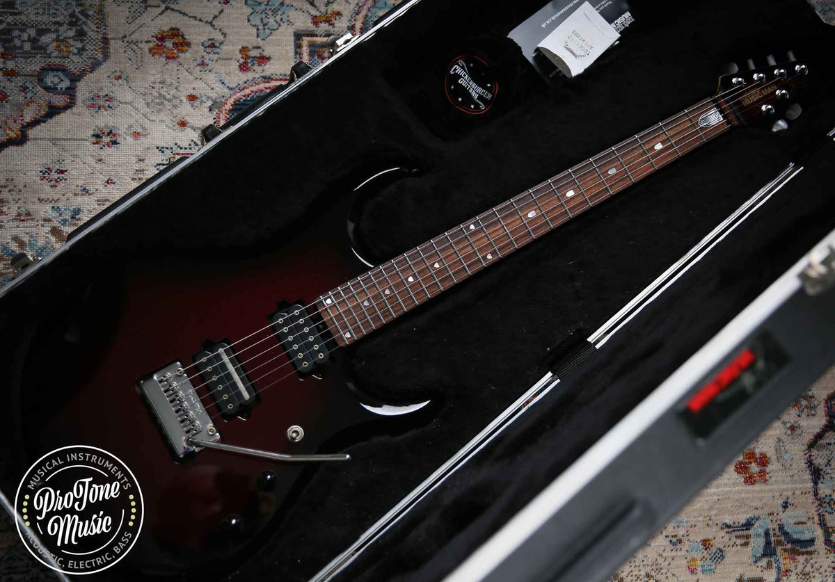 Ernie Ball Music Man JP6 John Petrucci Pearl Red Burst
