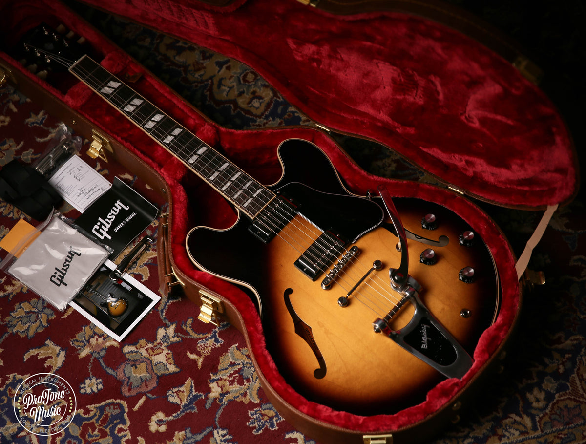 2022 Gibson USA ES-345 Semi Hollow Vintage Sunburst - ProTone Music