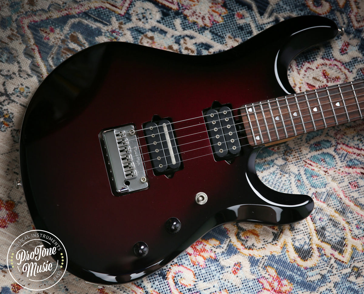 Ernie Ball Music Man JP6 John Petrucci Pearl Red Burst