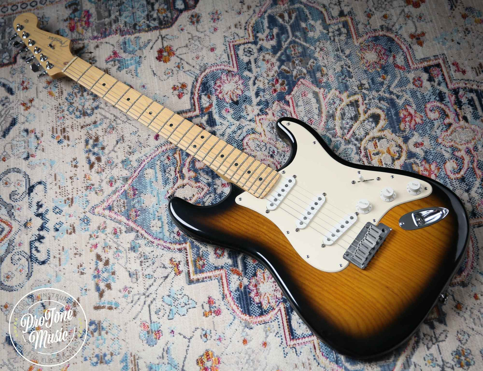 2003 Fender American Standard Stratocaster 50th Anniversary Two Tone Sunburst