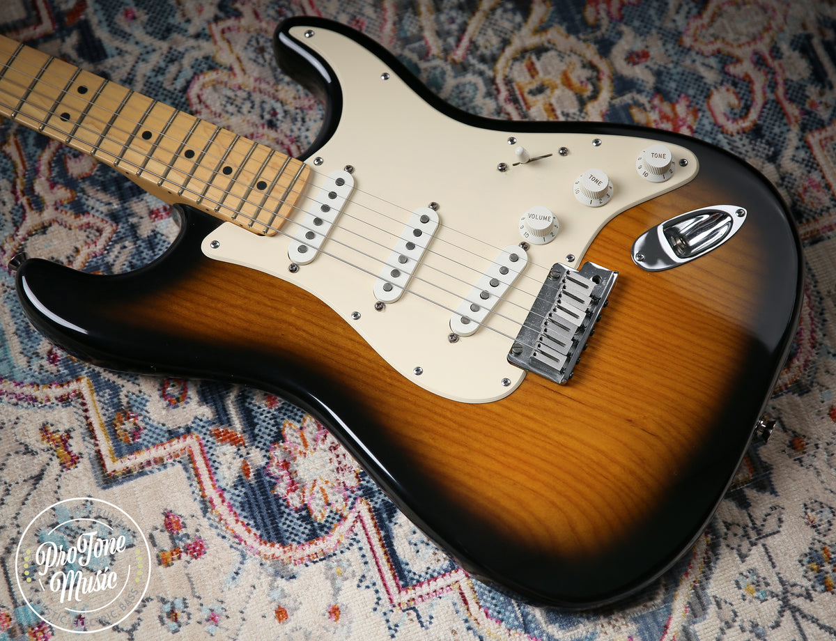 2003 Fender American Standard Stratocaster 50th Anniversary Two Tone Sunburst